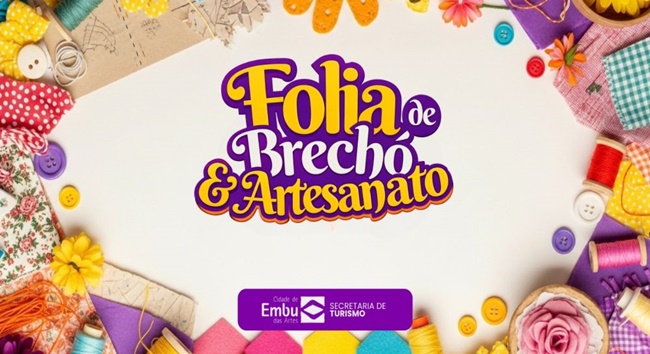 Embu: Parque Francisco Rizzo recebe feira durante o Carnaval