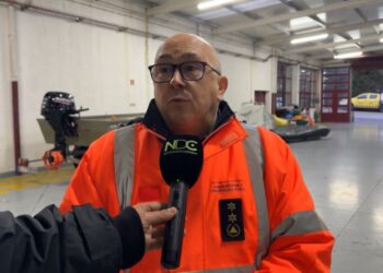 “Estamos agora com tranquilidade, a ver baixar o nível das águas do rio Mondego”