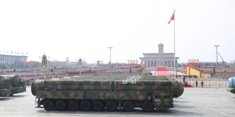 EUA dizem que China fez teste nuclear secreto em 2020