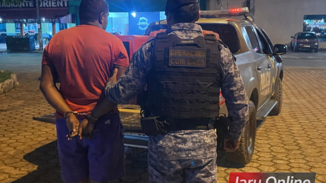 PATAMO captura foragido da Justiça em Jaru nesta quinta-feira