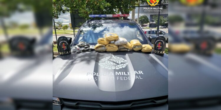 Homem é preso com 10 kg de drogas no Recanto das Emas