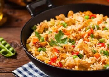 Receita: Arroz Frito Chinês