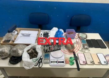 Ação da PM desmonta esquema de tráfico e prende quatro em Vilhena