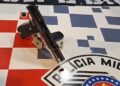 Disparos em via pública terminam com prisão de bandido na região