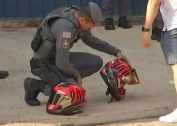 Esposa de empresário morto durante assalto diz que tiro veio da PM