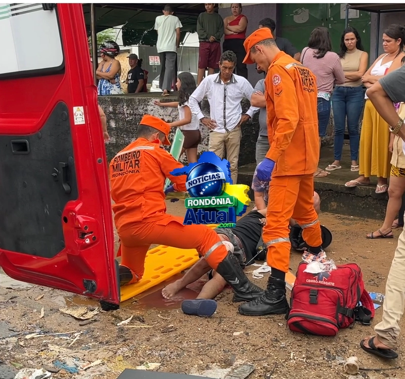 Grave acidente é registrado na T-23 com K5 em Ji-Paraná, neste domingo (29)