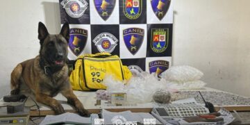 PM apreende drogas, munições e medicamentos no limite de Itapevi e Vargem Grande