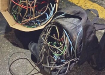 sao-roque:-gcm-prende-homem-apos-furto-de-fios-na-praca-da-republica