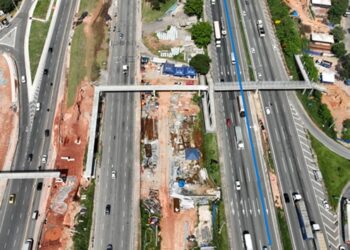 Faixa da Castello Branco é interditada para obras de passarela