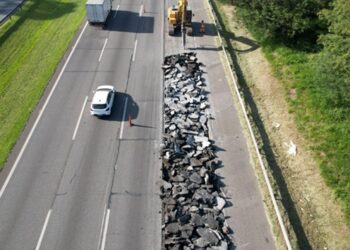 Fim-de-semana será de troca de do pavimento rígido por asfalto flexível no Rodoanel