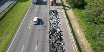 Fim-de-semana será de troca de do pavimento rígido por asfalto flexível no Rodoanel