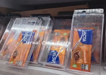 Depois da carne, mercado de Cotia instala sistema antifurto em chocolates