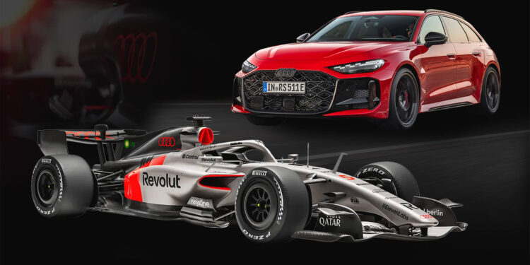 Audi entrou na F1 mas tem um objetivo fora da pista
