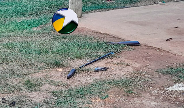 Confusão em bar termina com homem morto com  golpes de espingarda na cabeça