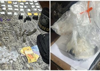 com-mais-de-200-porcoes-de-drogas,-criminoso-e-preso-no-limite-de-cotia-e-itapevi