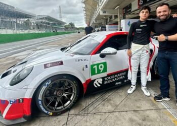 Pipo Massa se prepara para estreia na Porsche Cup Brasil em Interlagos