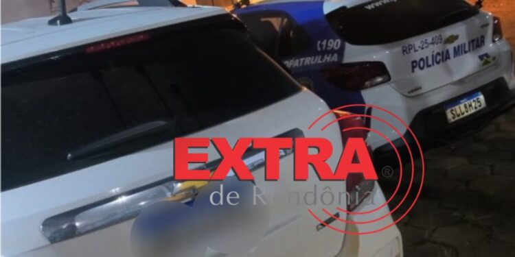 Motorista com sinais de embriaguez é preso após dirigir em zigue-zague e dormir ao volante em Vilhena