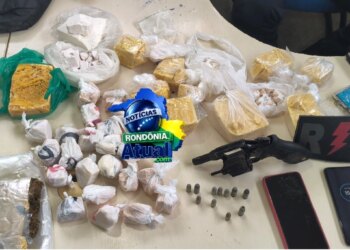 Polícia dá prejuízo pesado ao tráfico e prende suspeito de fazer “delivery” de drogas em Ji-Paraná