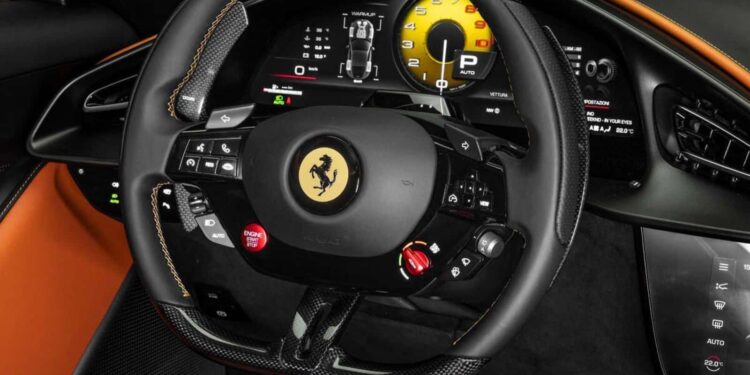Os comandos táteis são mais baratos, mas os clientes da Ferrari querem botões físicos