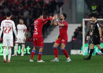 Héctor Hernández para dar vida ao golo em Barcelos