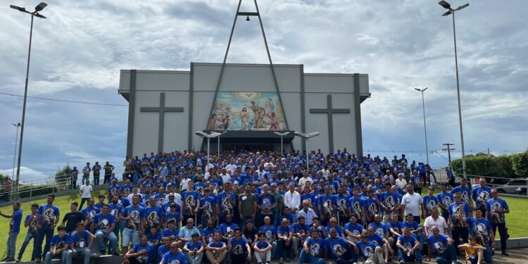 Paróquia São João Batista realiza o 1º Retiro para Homens de Jaru