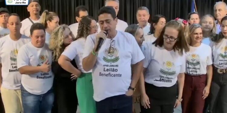 Jaru: Leilão da APAE de Jaru arrecada recursos e sorteia moto Honda Bros 160 neste domingo