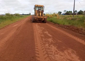 Governo de RO inicia recuperação de 84 km da RO-490 em Alto Alegre dos Parecis