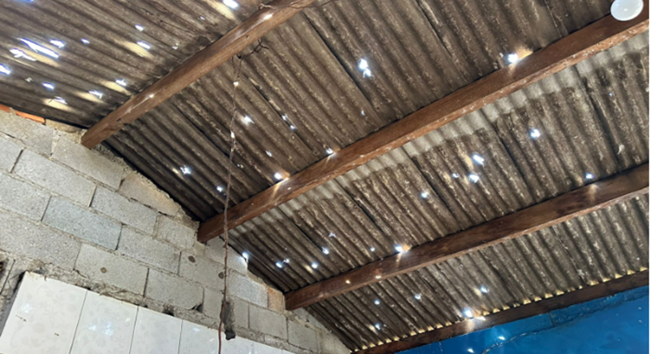 Mais de 90 casas foram afetadas pela forte chuva em Ibiúna