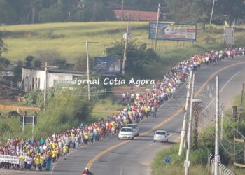 Sexta-Feira Santa terá caminhada ‘Peregrinos do Amor a Cristo’, de Caucaia a Cotia