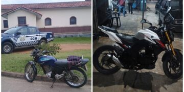 São Roque: Duas motos roubadas são localizadas no bairro do Carmo