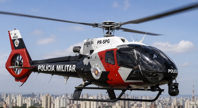 São Roque: Motoqueiro fica ferido em acidente e é socorrido por helicóptero